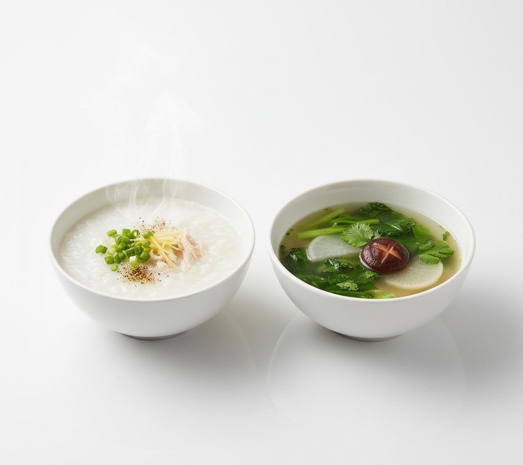 Cháo, canh ăn liền