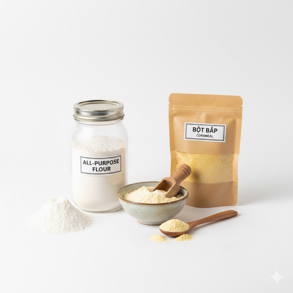 Bột mì, bột bắp