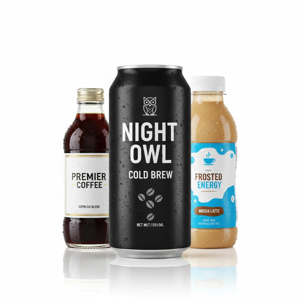 Cà phê lon, chai uống liền