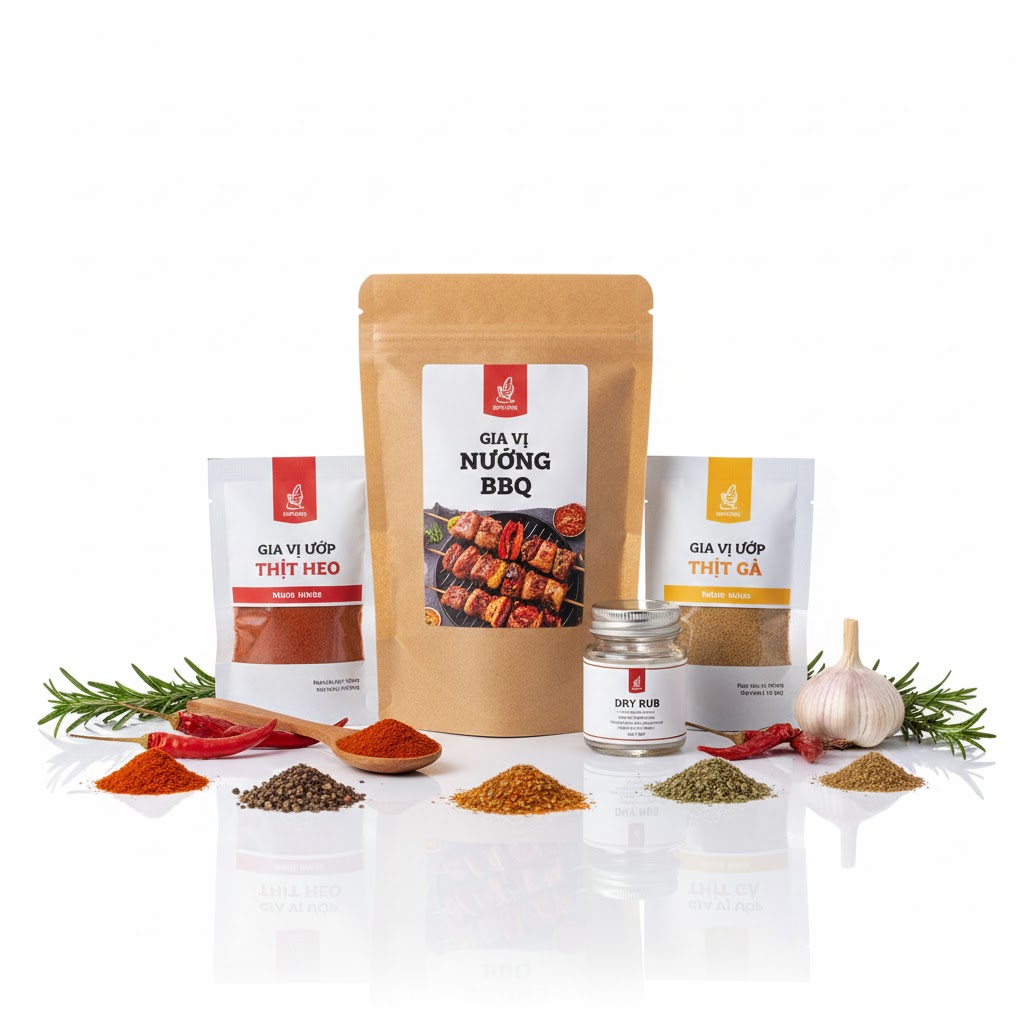 Gia vị ướp nướng