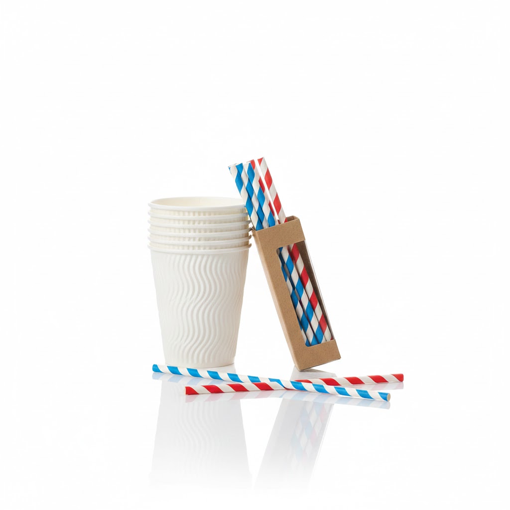 Ly, ống hút giấy