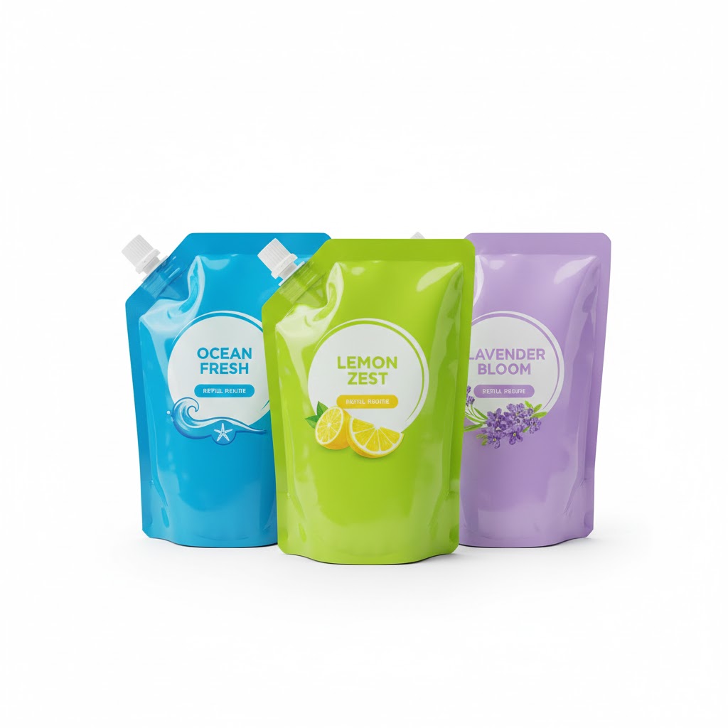 Nước lau sàn dạng túi