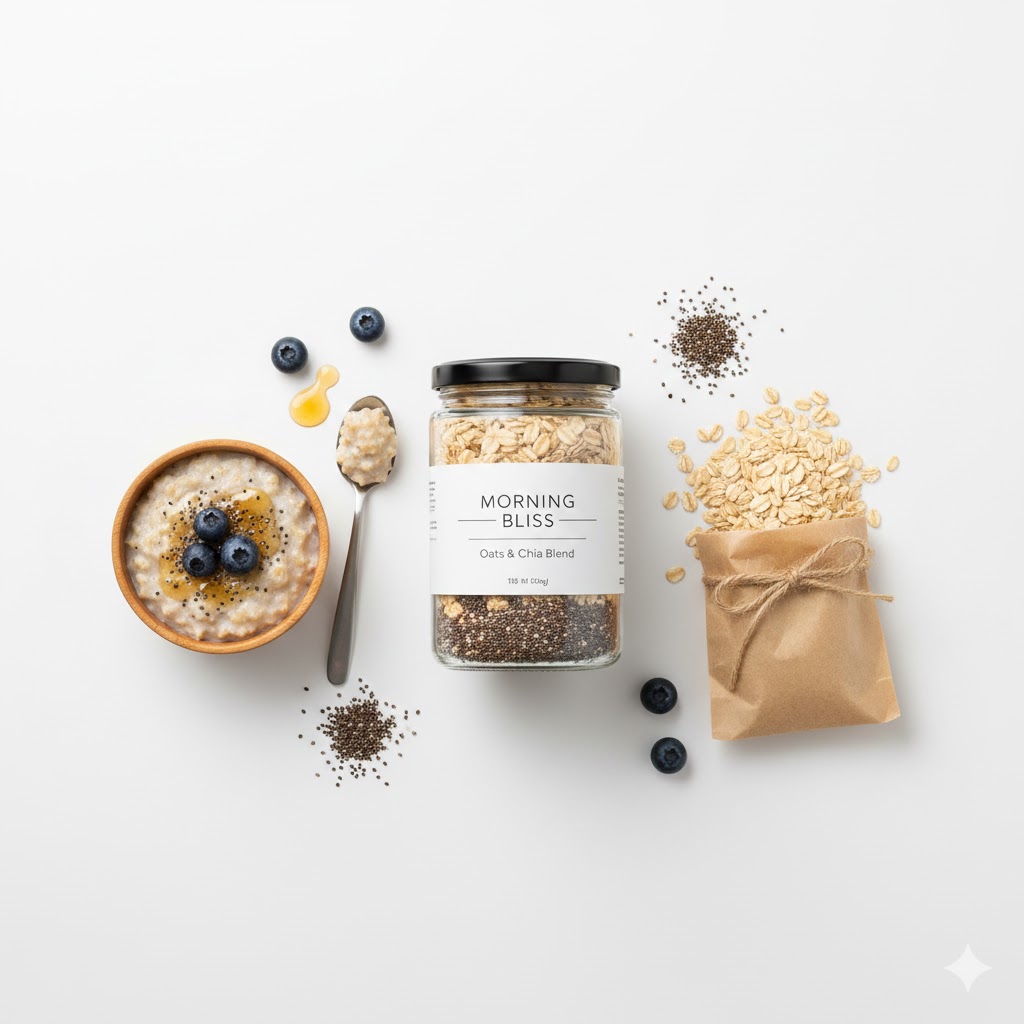 Yến mạch, hạt chia