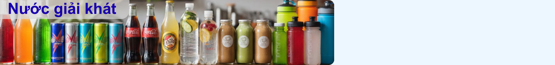 Trà, cà phê, nước giải khát