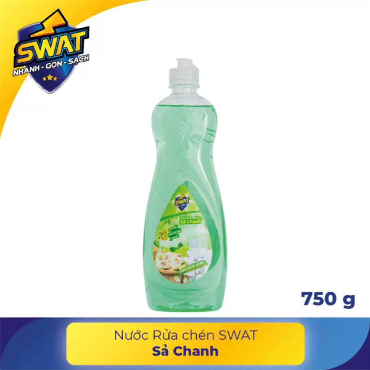 Nước Rửa chén SWAT Sả Chanh 750g