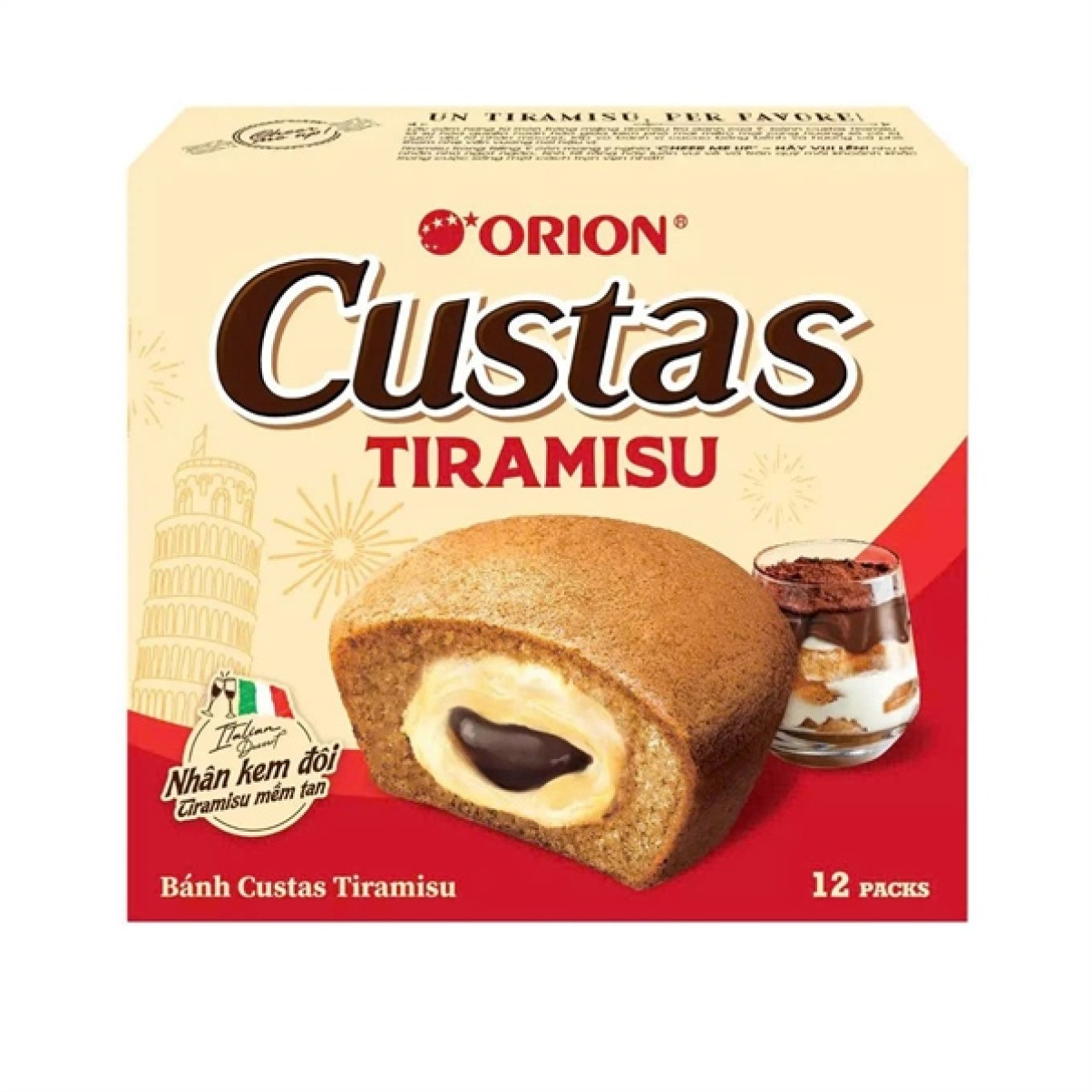 Bánh CUSTAS Tiramisu 276G