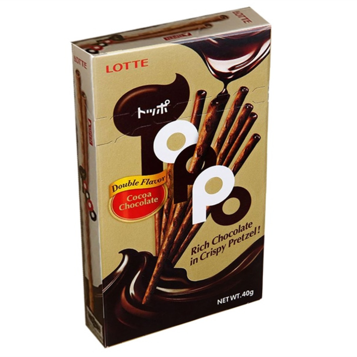 Bánh que Toppo nhân socola hương ca cao 40g