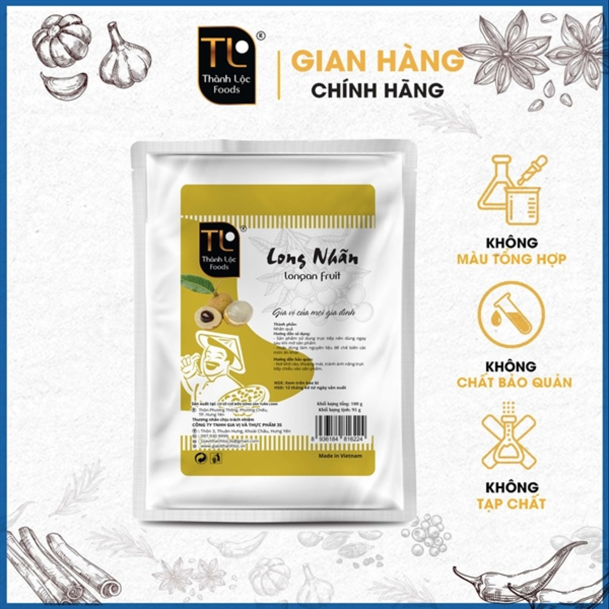 Long nhãn Thành Lộc G100G