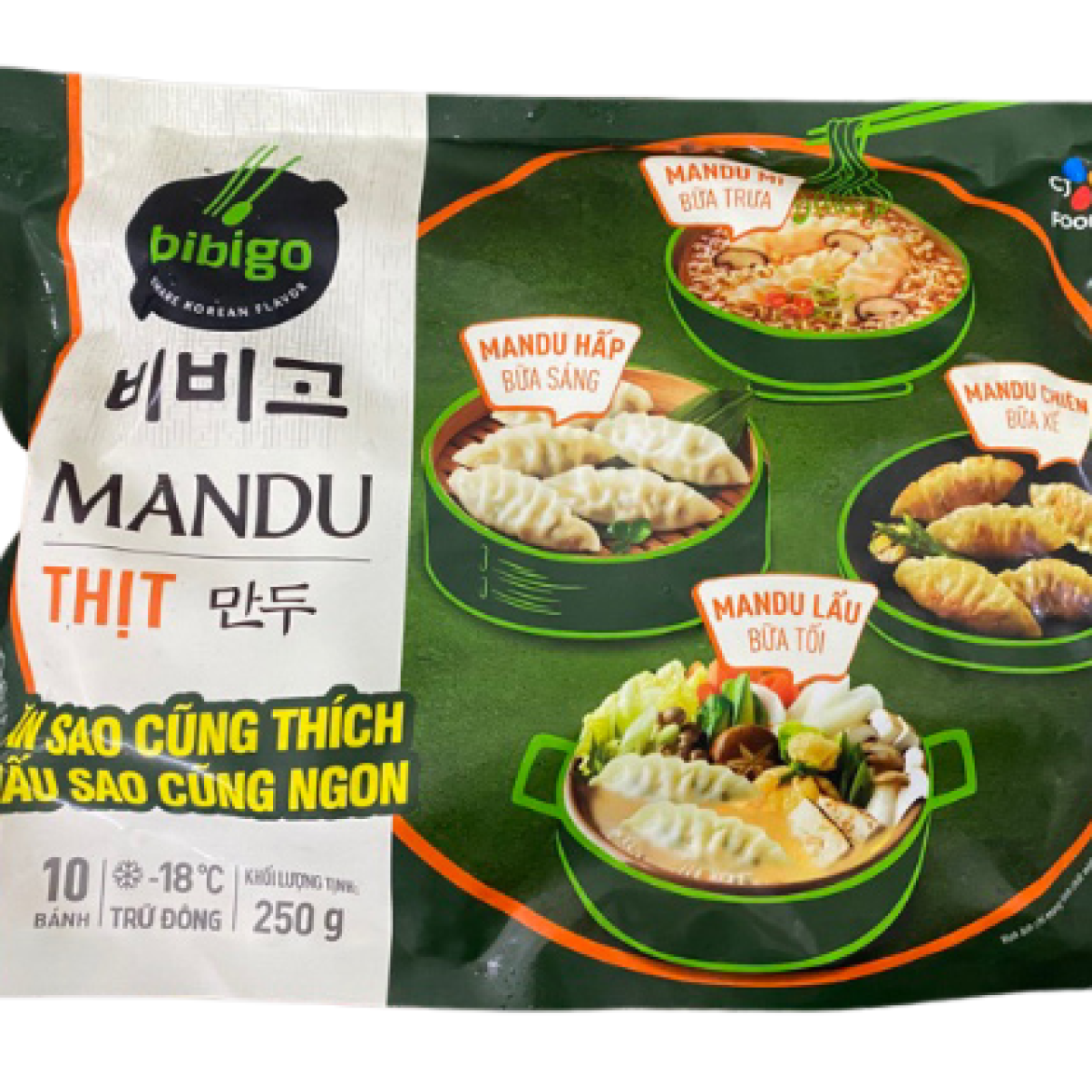 BBG Mandu Thịt 250g