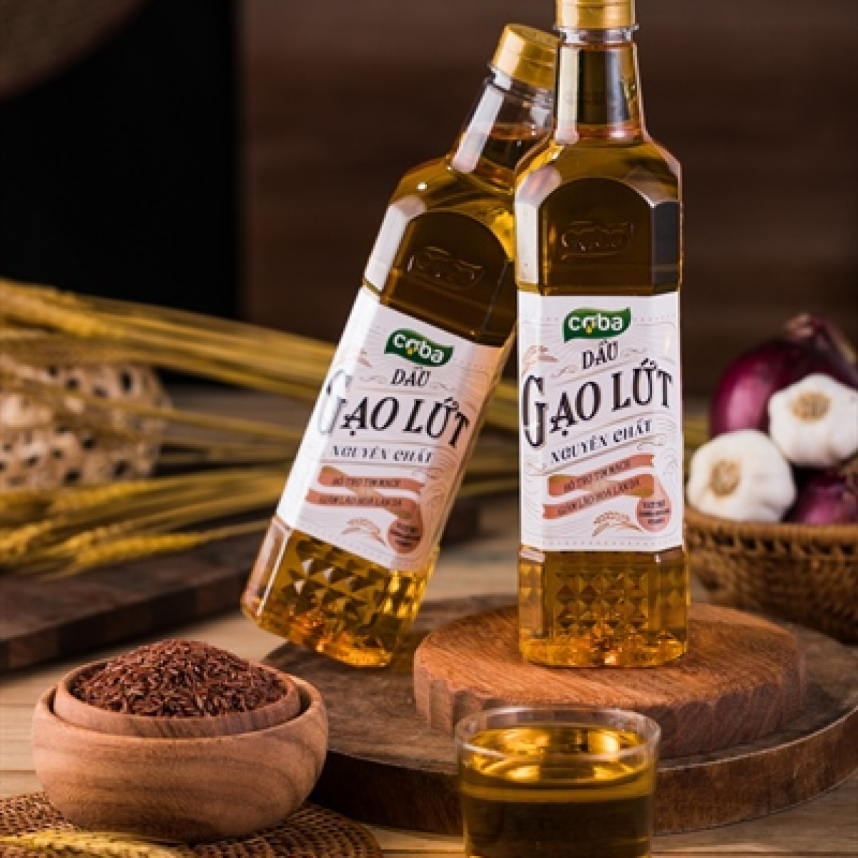 Dầu gạo lứt nguyên chất 2L COBA