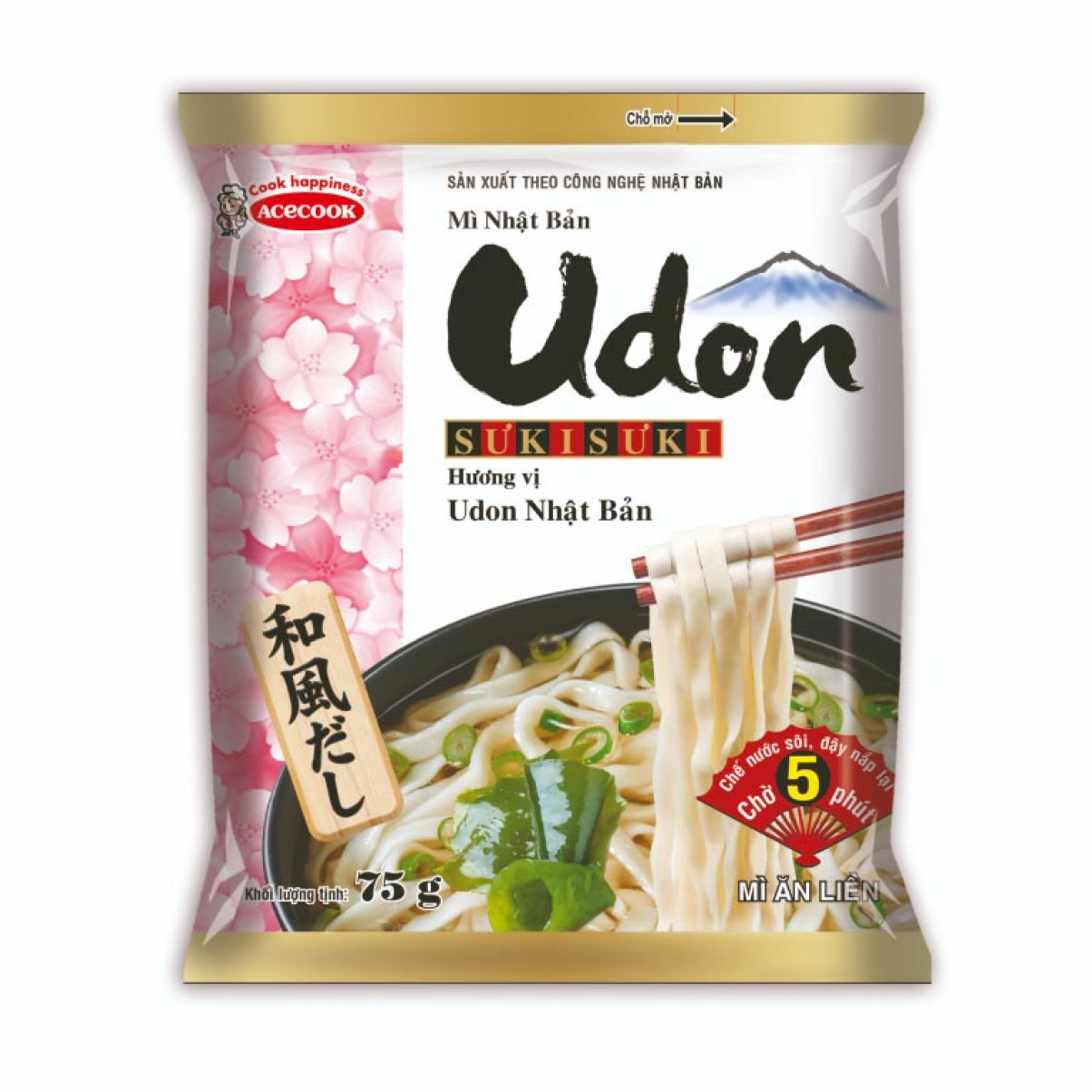 Mì Udon Surki surki truyền thống Nhật bản