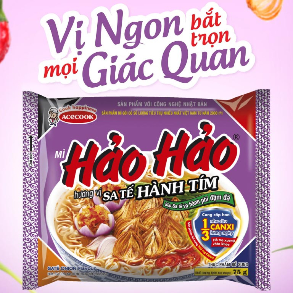 Mì Hảo Hảo Saté hành tím