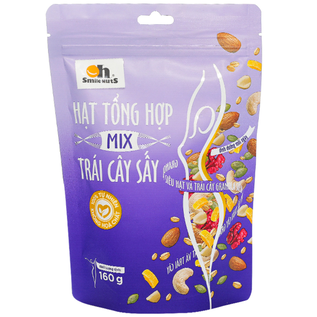 Hạt Tổng Hợp Mix Trái Cây 160g
