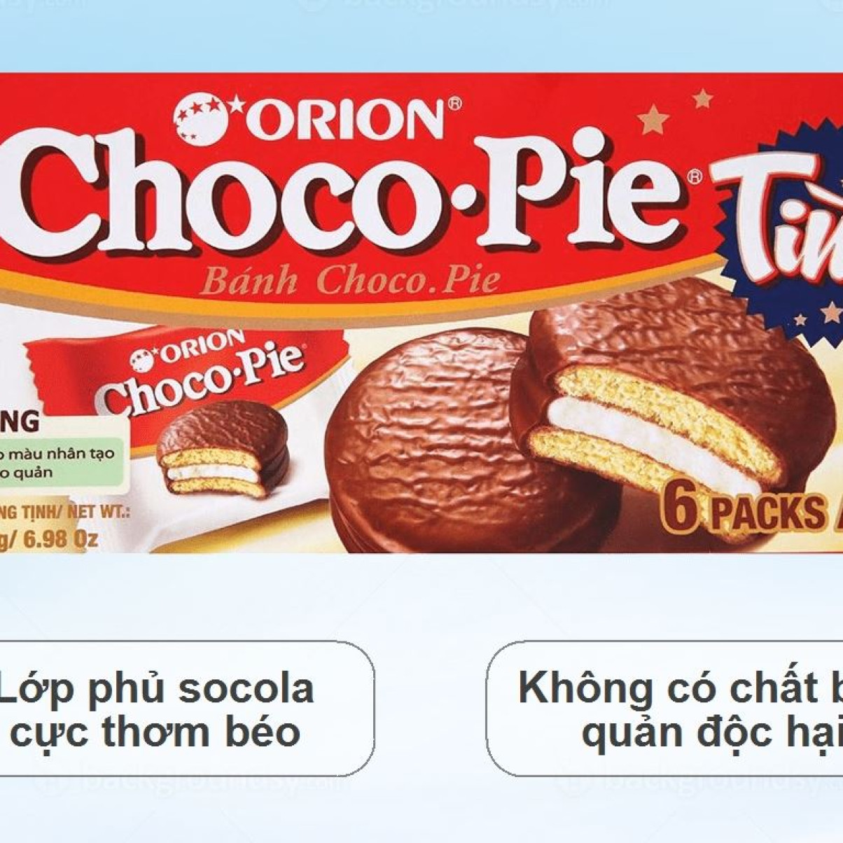 BÁNH CHOCOPIE (6 cái/hộp)