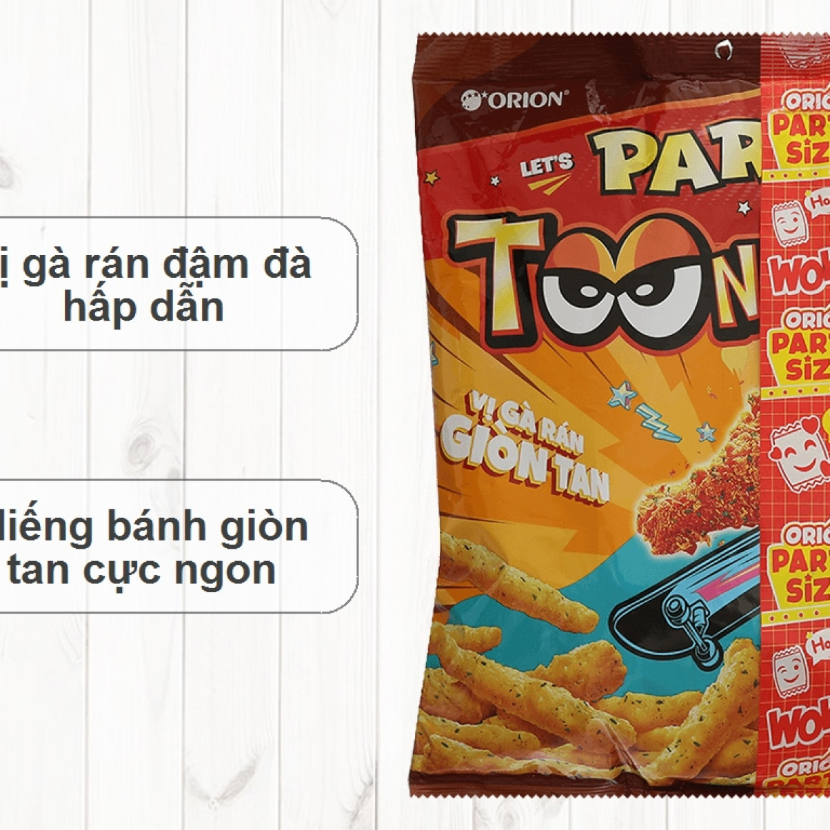 Snack Toonies Gà Rán 60g