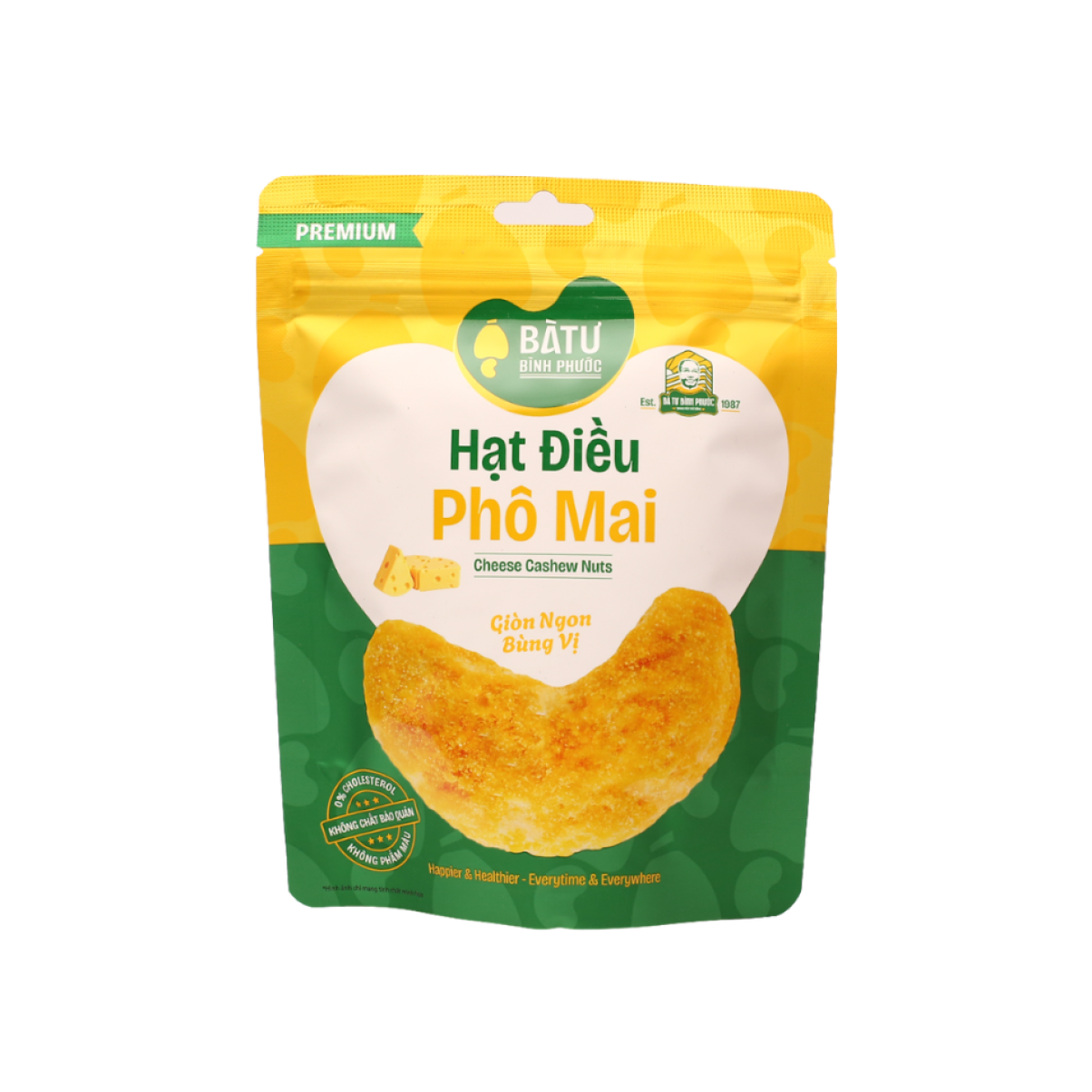 Hạt điều phô mai Bà Tư 65g
