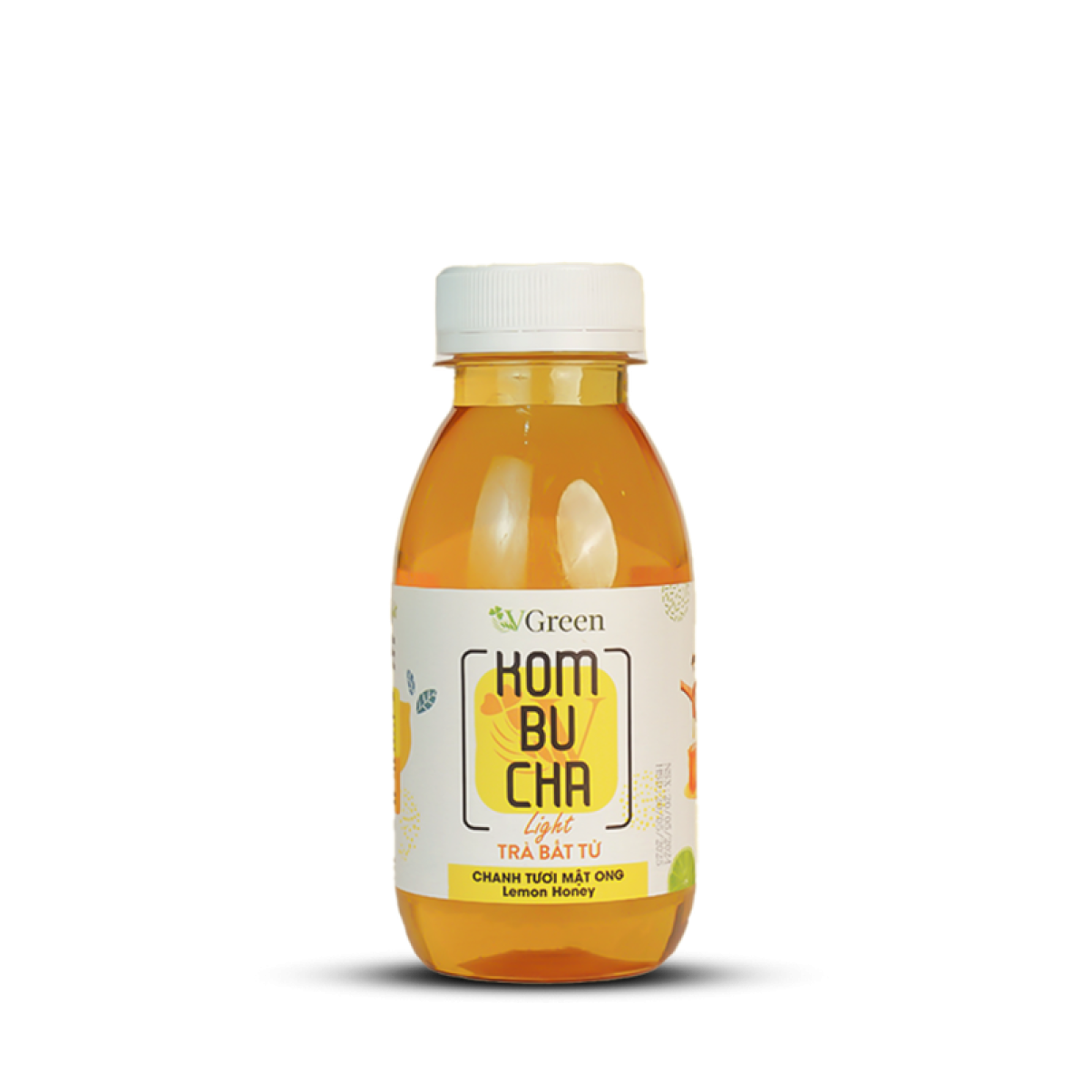 Vkombucha Light 250ml vị Chanh tươi mật ong