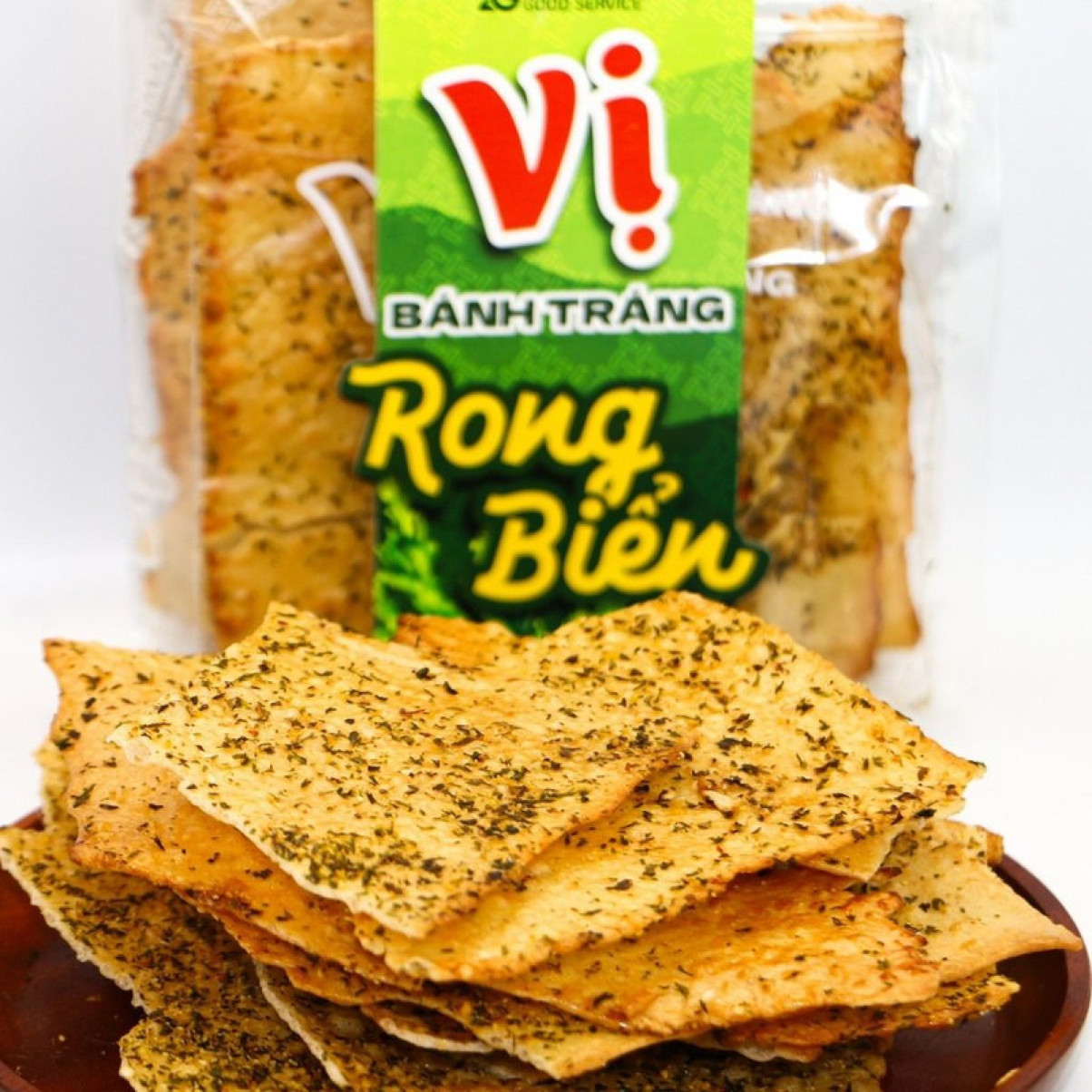 Bánh Tráng Rong Biển Vị - Túi 60g