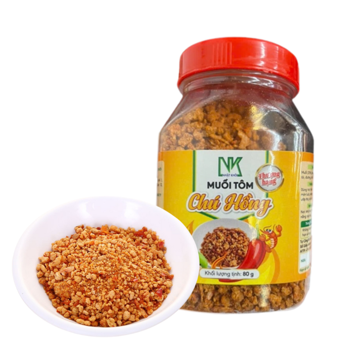 Muối Tôm Chú Hồng 50g