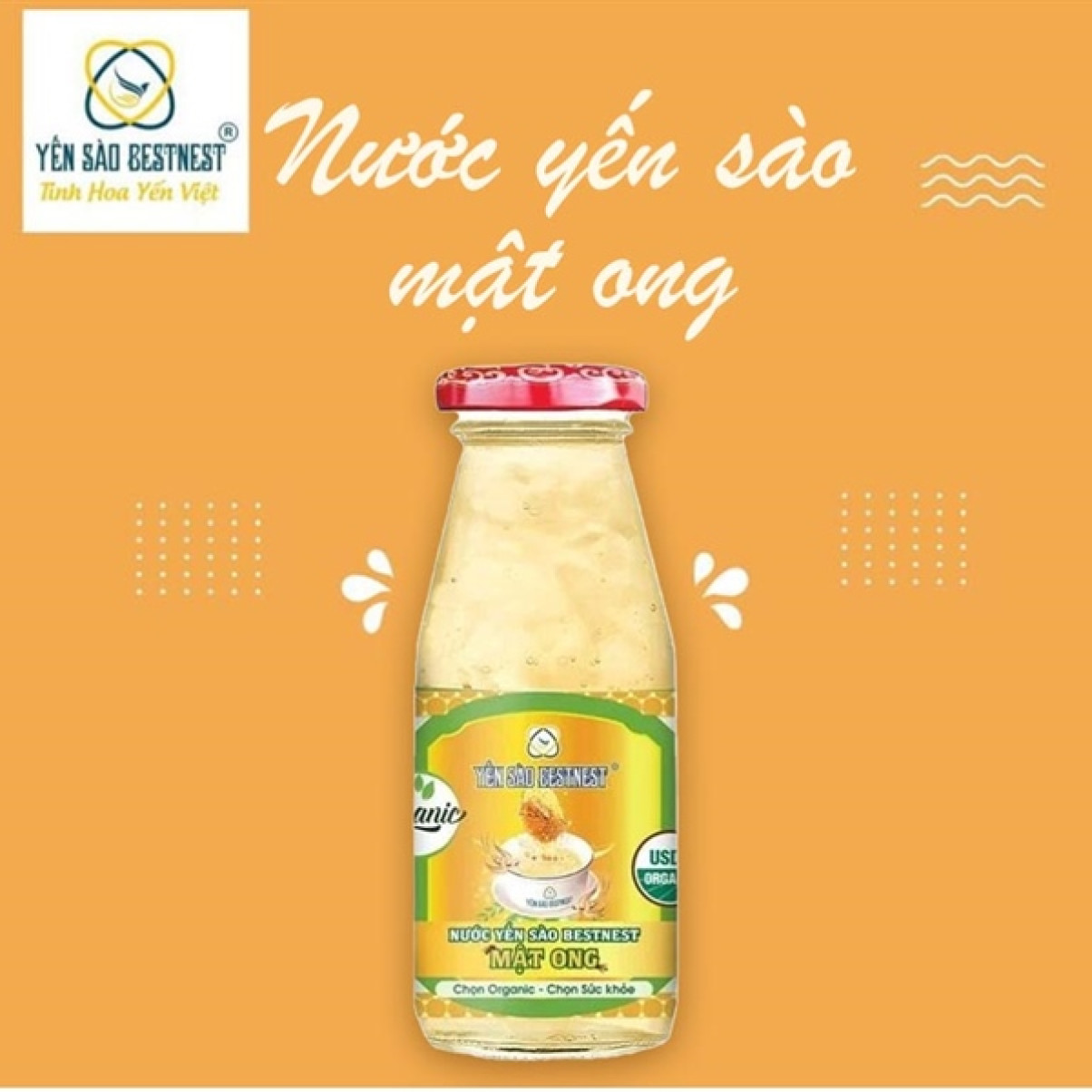 Nước yến sào Bestnest Mật Ong