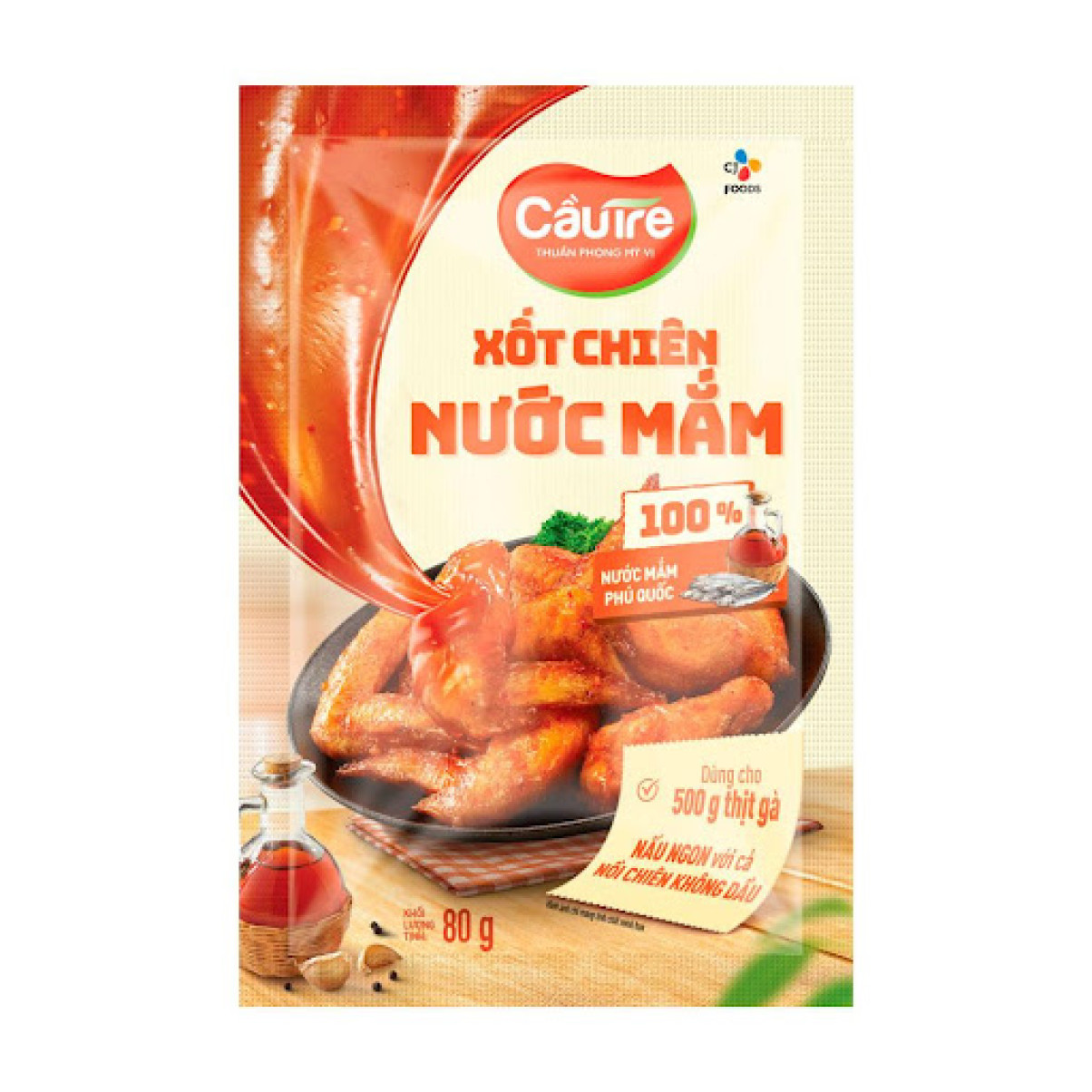 Xốt chiên nước mắm Cầu Tre 80g