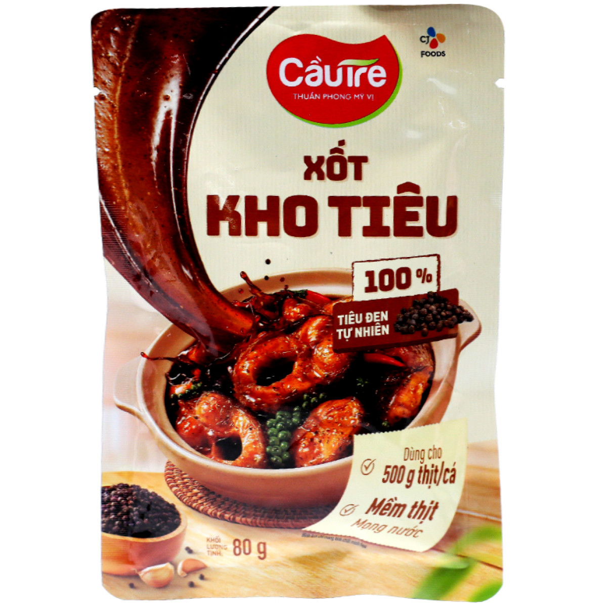 Xốt kho tiêu Cầu Tre