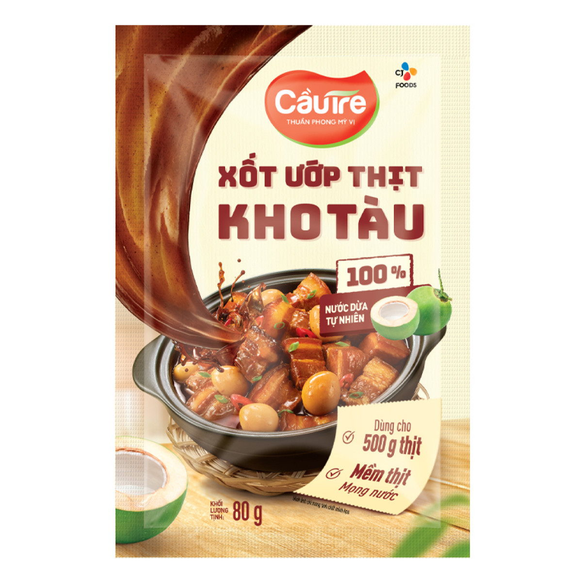 Xốt thịt kho tàu Cầu Tre