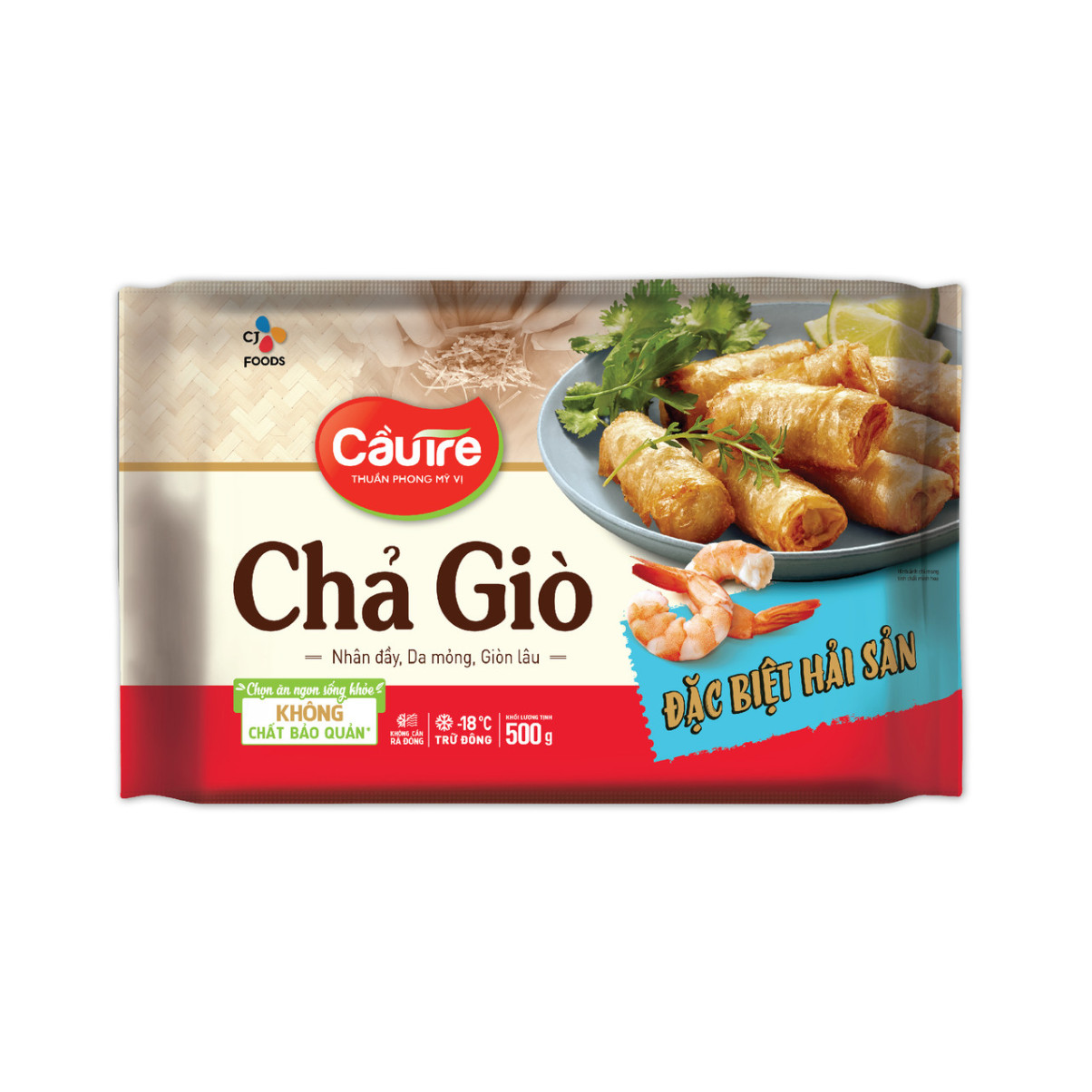 Chả Giò Đặc Biệt Hải Sản 500g