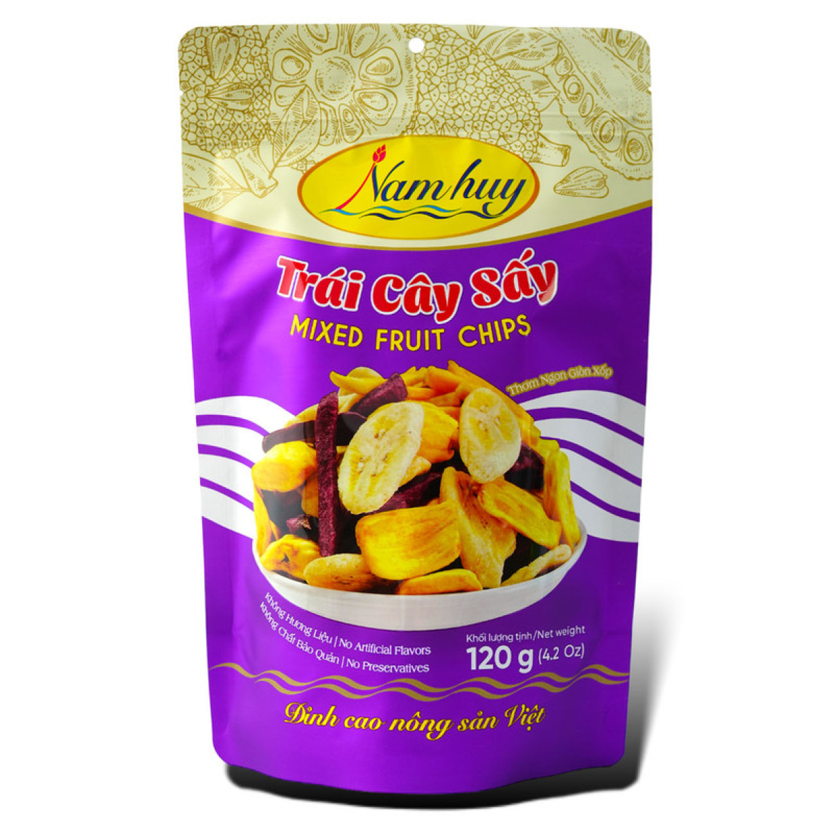 Trái cây sấy Nam Huy 120g