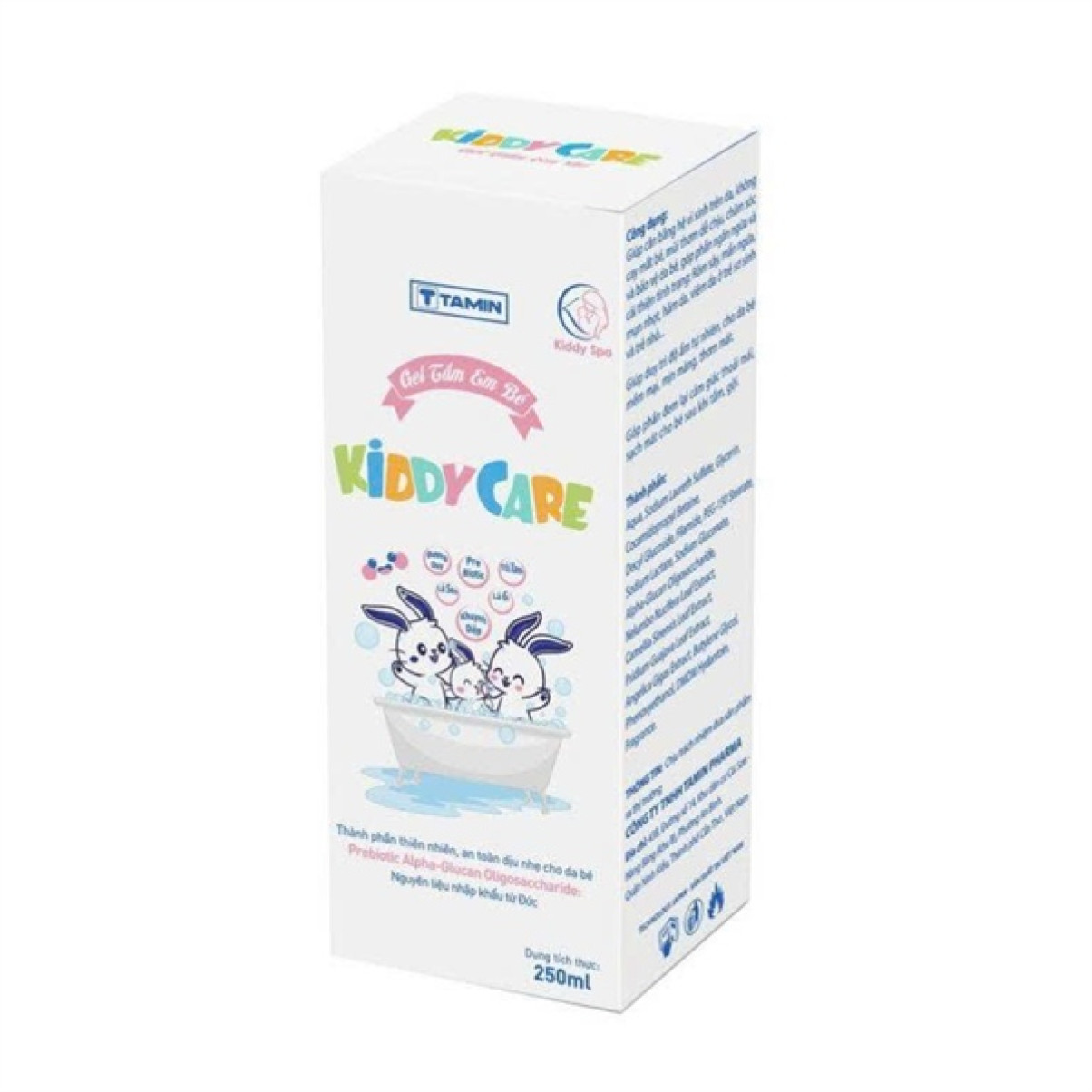 Gel tắm em bé Kiddy Care 250ml