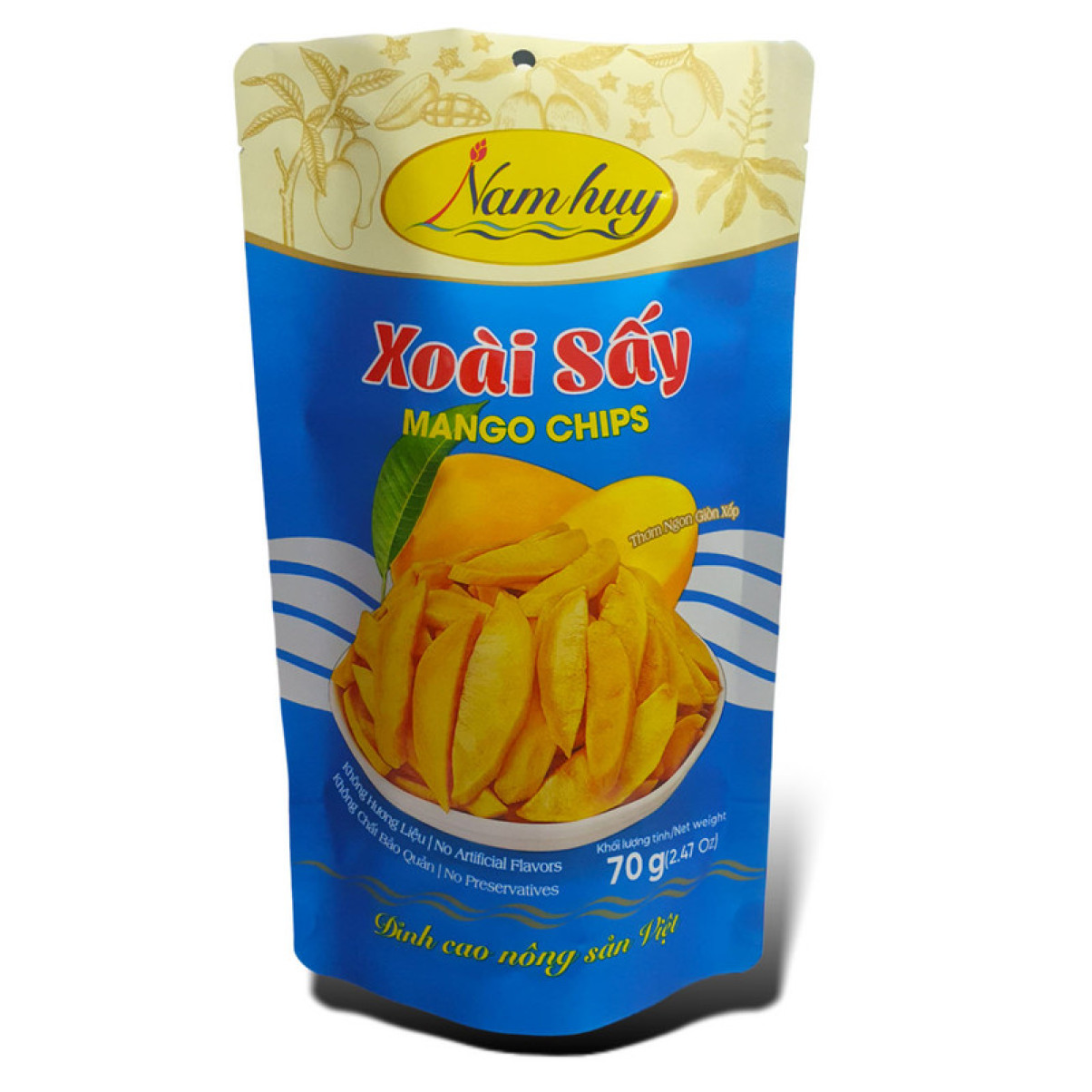 Xoài sấy giòn Nam Huy 70g