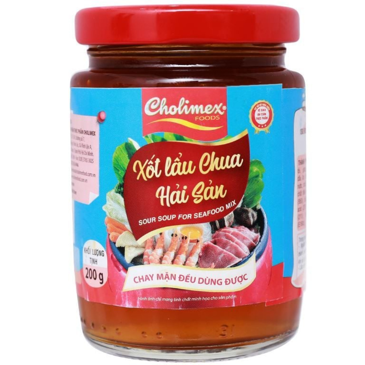 Gia vị Lẩu Chua Hải Sản Cholimex 200g