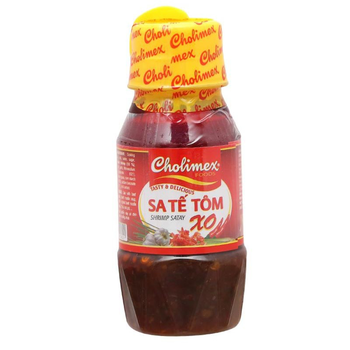 Sa tế tôm hũ nhựa Cholimex 100g