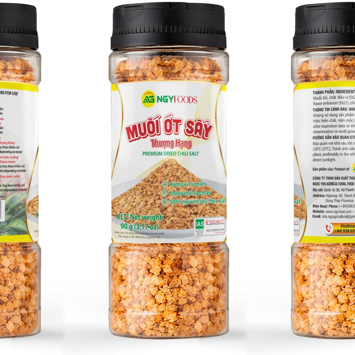 Muối Ớt Sấy Ngọc Yến 90g