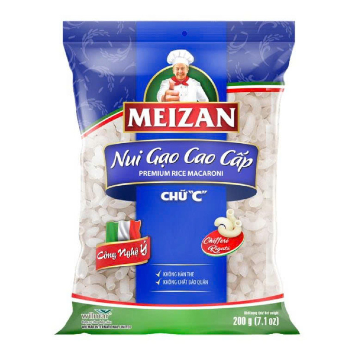 Nui gạo cao cấp chữ C Meizan 200g