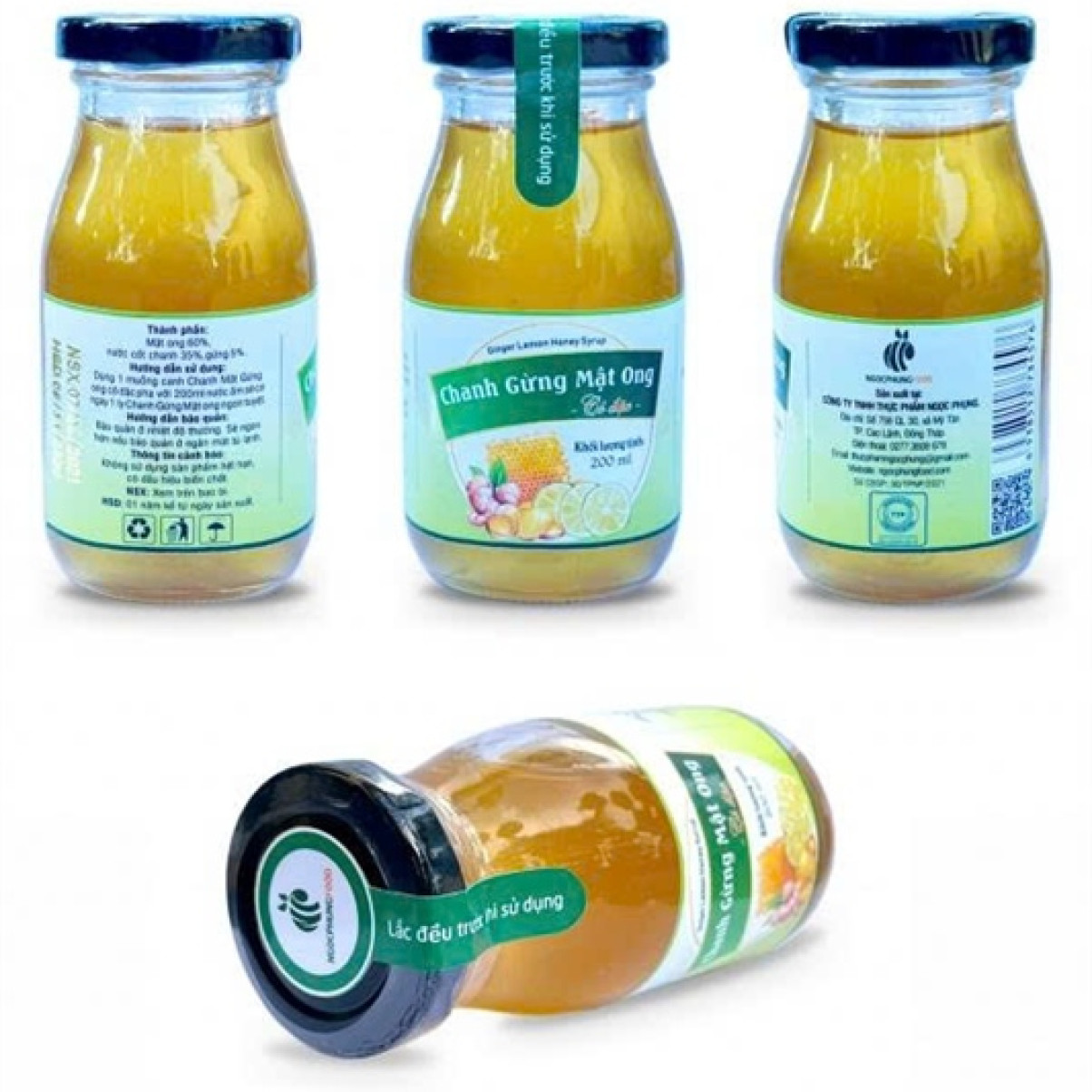 Chanh Gừng Mật Ong Cô Đặc 200ml