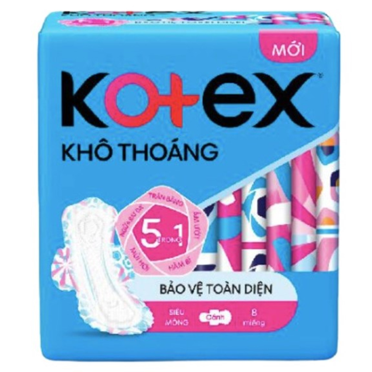 BVS Kotex Bảo Vệ Toàn Diện 23cm SMC 8M