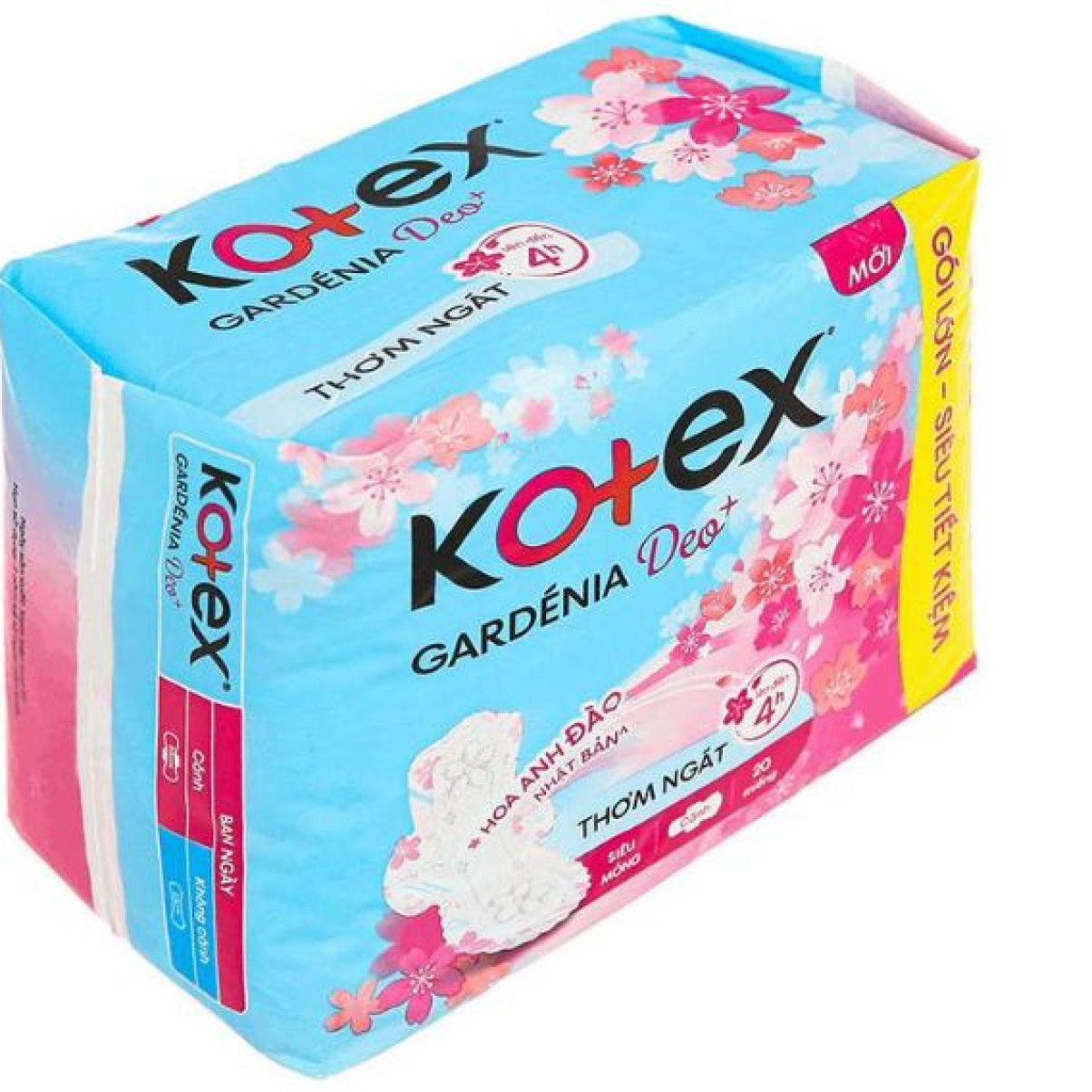 BVS Kotex Gardenia Deo+ Siêu Mỏng Cánh 23cm 8M