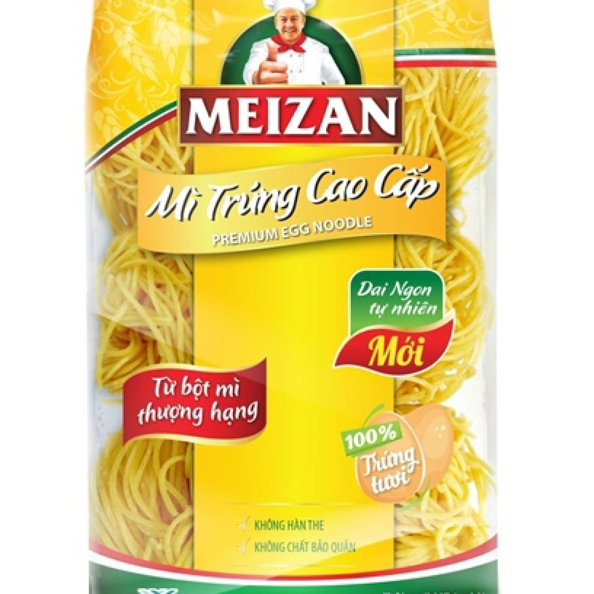Mì trứng cao cấp Meizan 250g