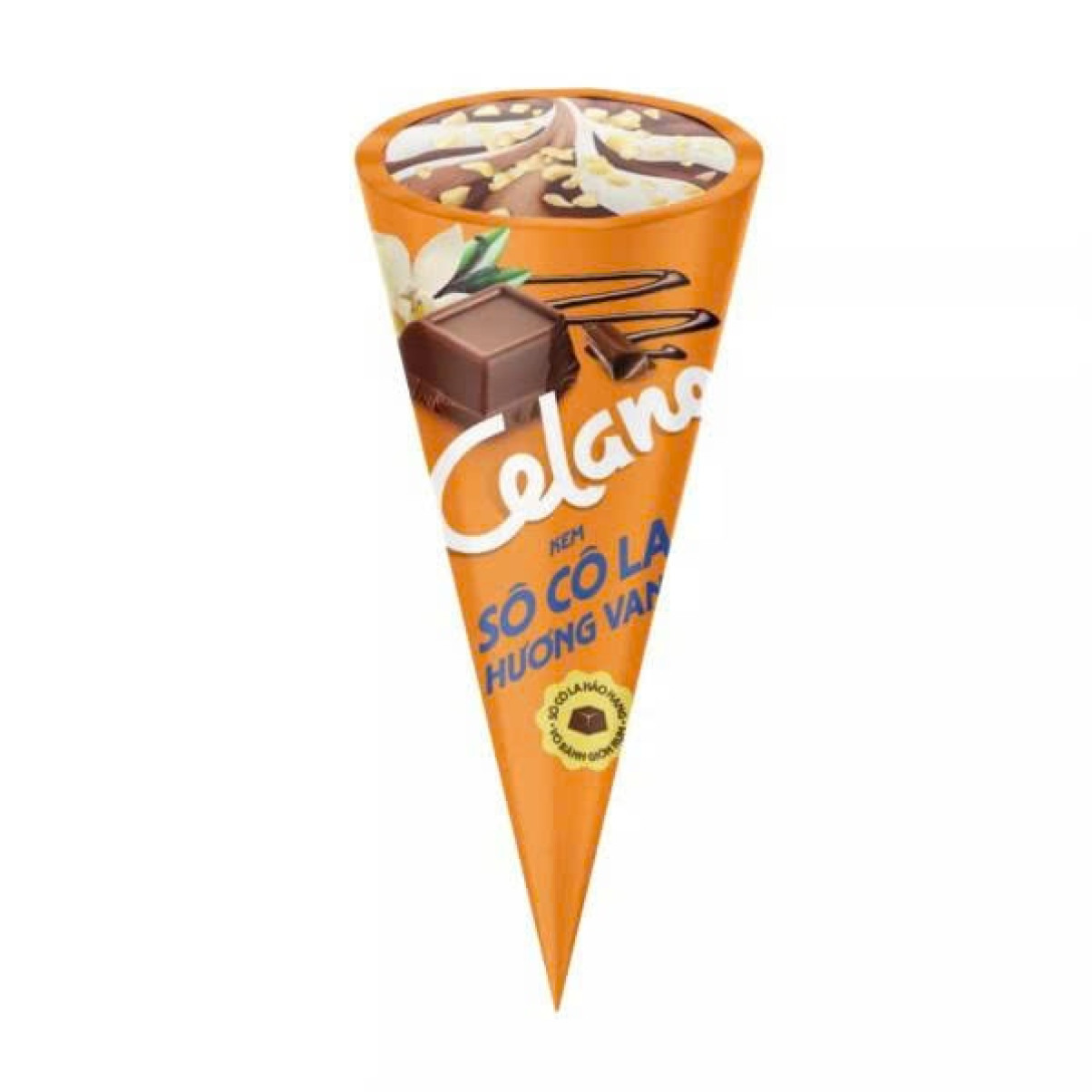 Kem Ốc Quế Celano Vani Socola 110g