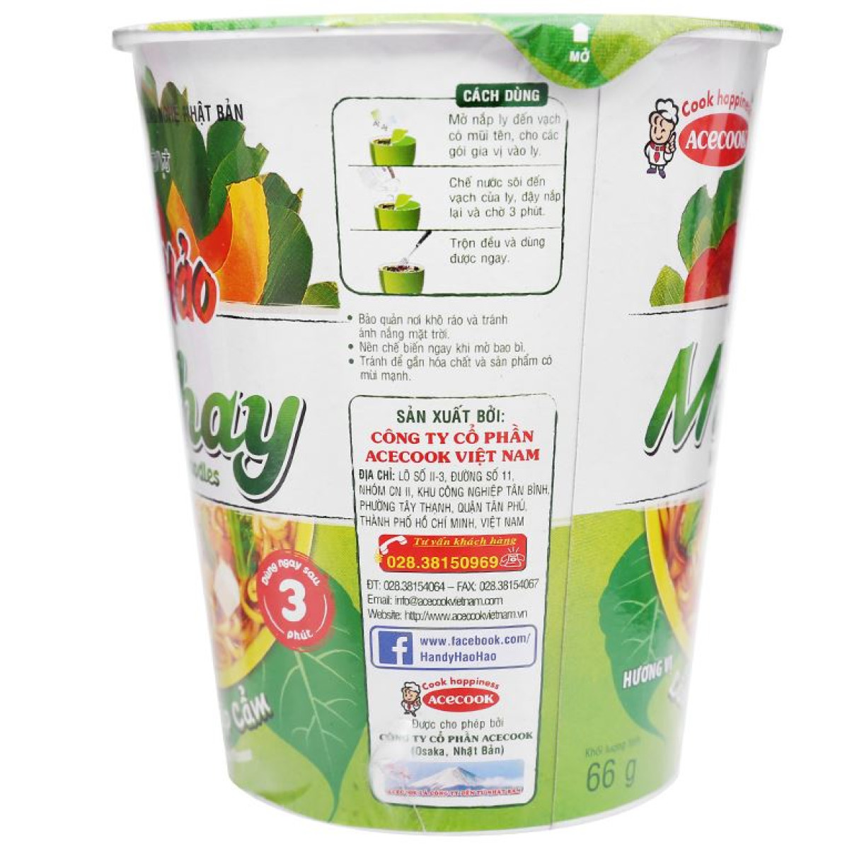 Mì Ly Handy lẩu nấm thập cẩm