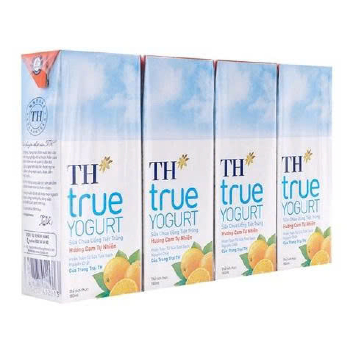 Sữa chua uống TH True Yogurt Cam 180ml