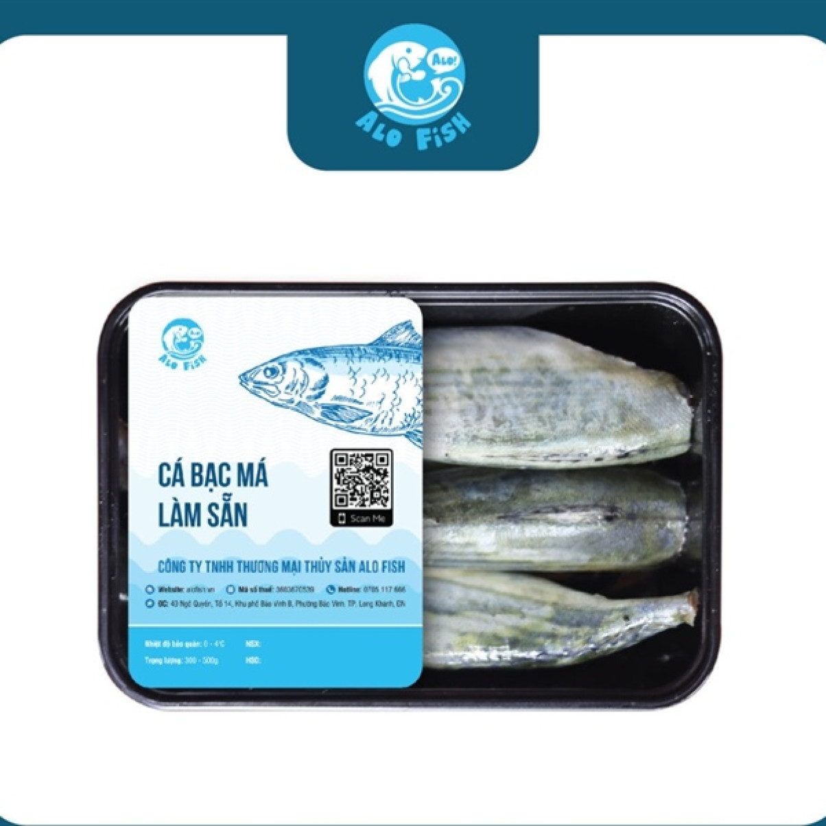 Cá bạc má 300g (Size 8–12 con/kg)