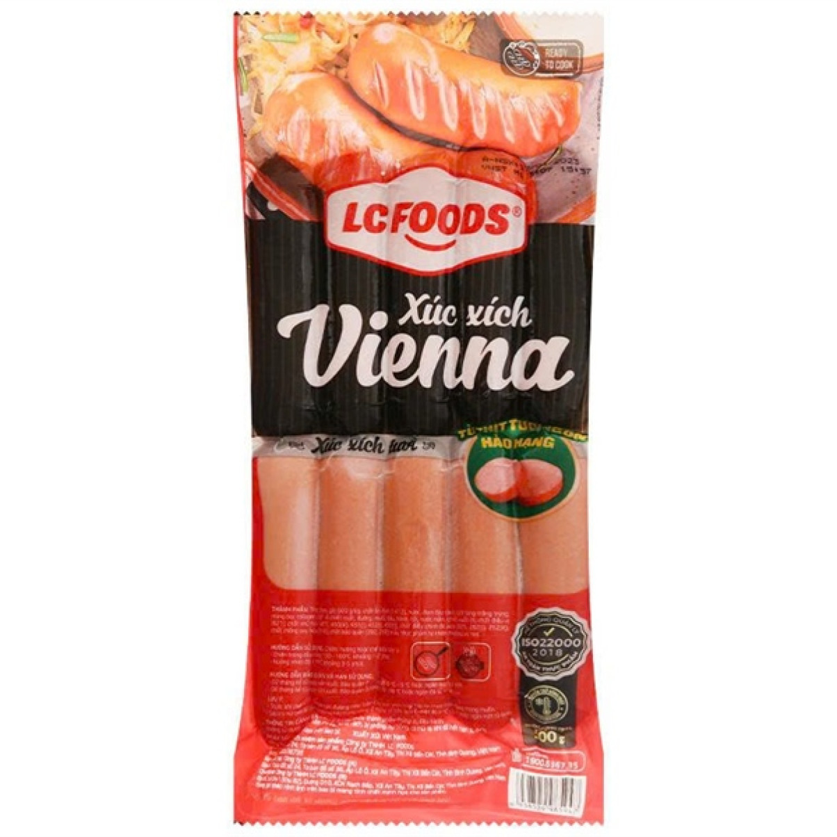 Xúc xích Viena LC FOOD 500g