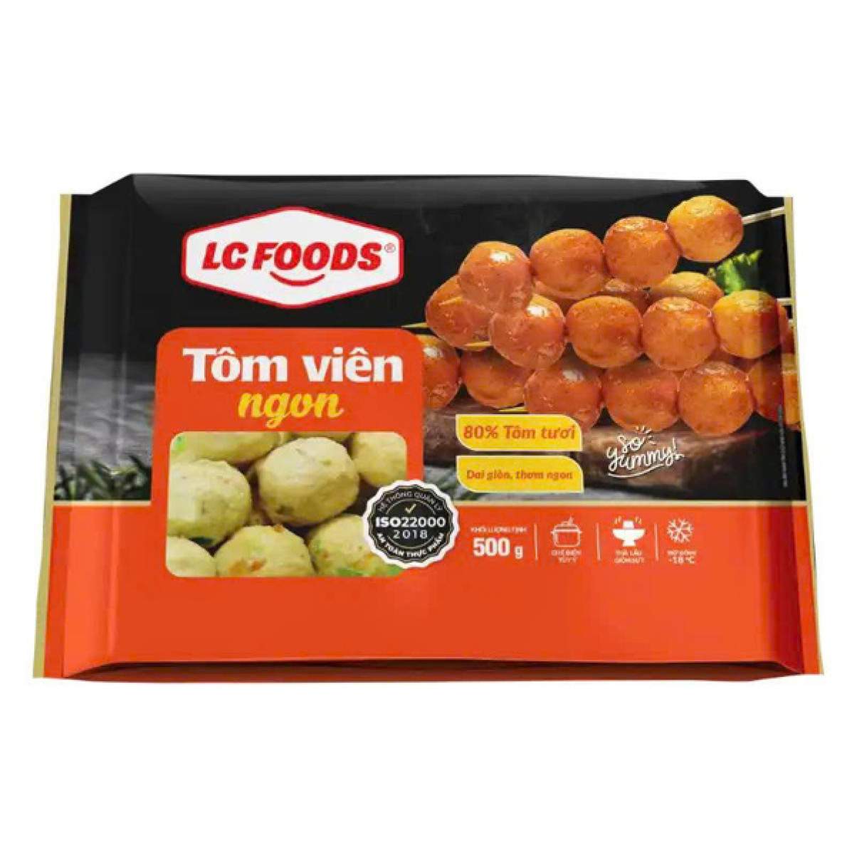 Tôm viên ngon LC Foods 500g