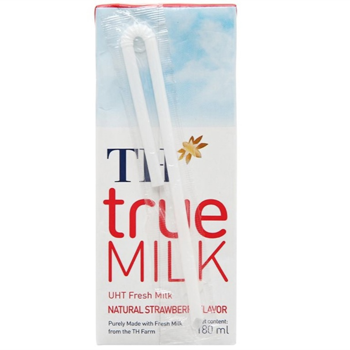 Sữa tươi TH True Milk Dâu 180ml