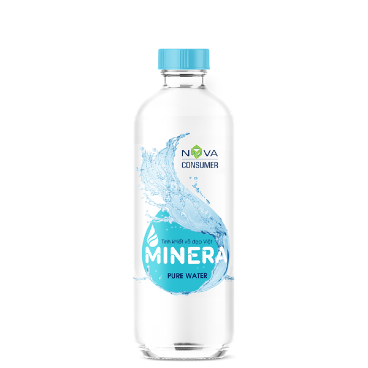CAU DAT FARM Minera Nước uống tinh khiết chai 500ml