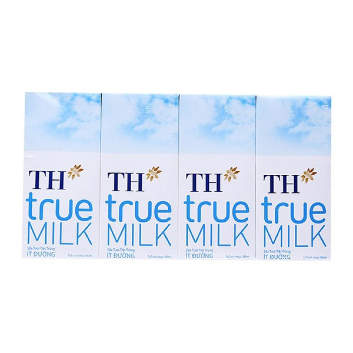 Sữa Tươi TH True Milk ít đường 180ml