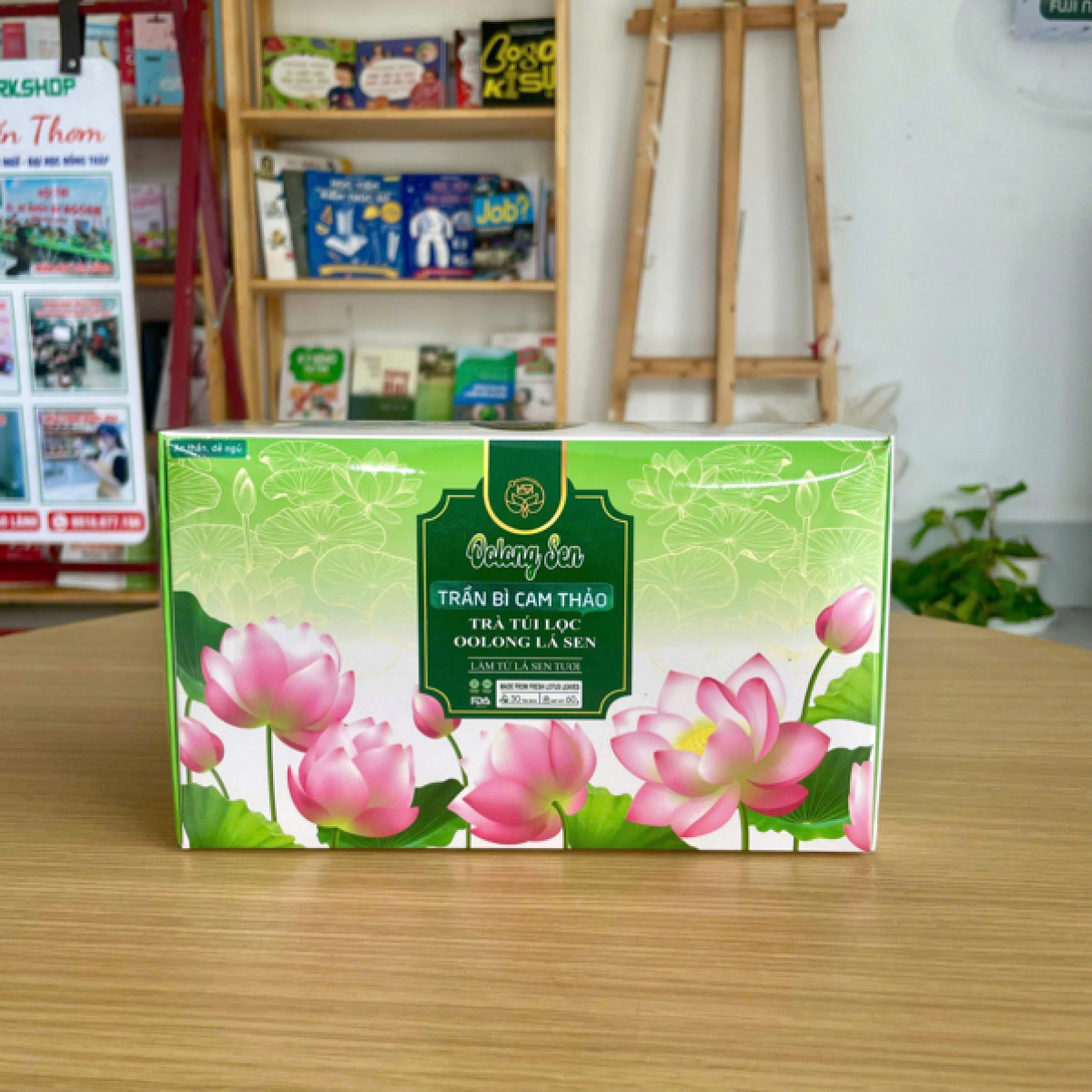 Trà Túi Lọc Oolong Lá Sen 60g