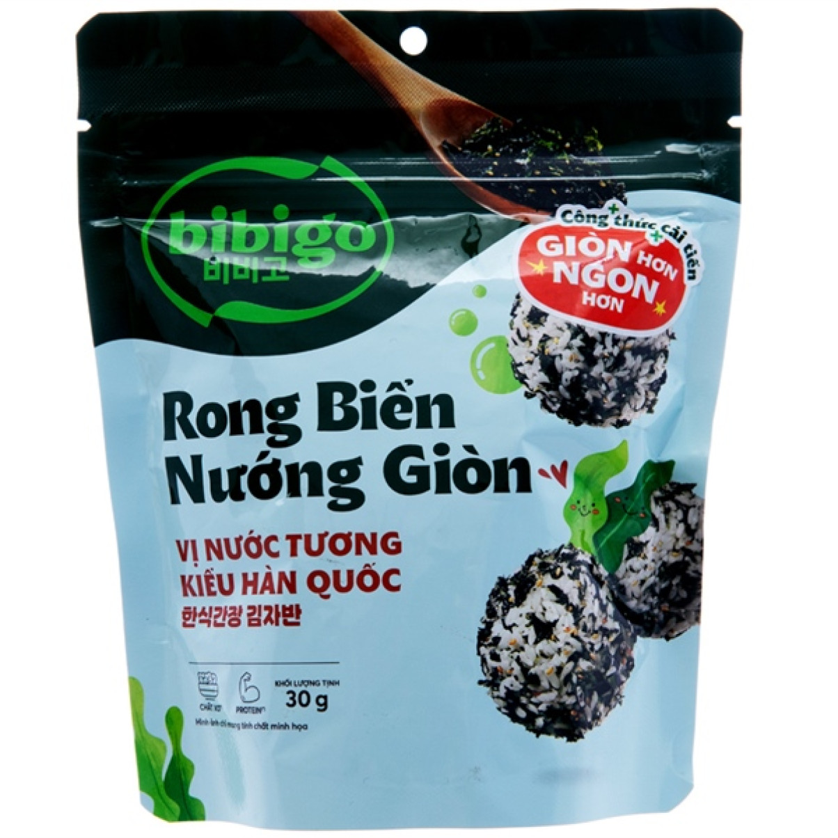 BBG Rong Biển Giòn Nước Tương 30g